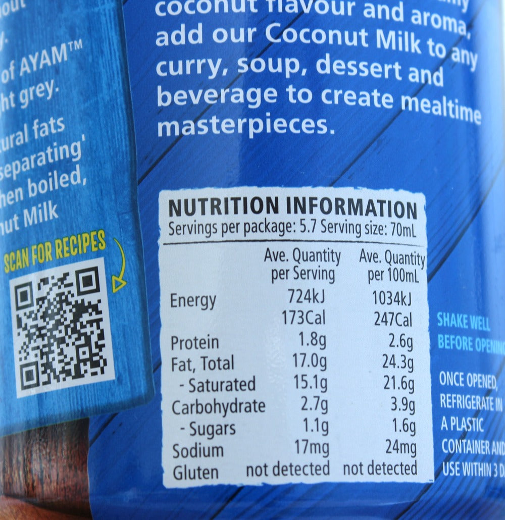 Ayam Coconut Milk 400ml