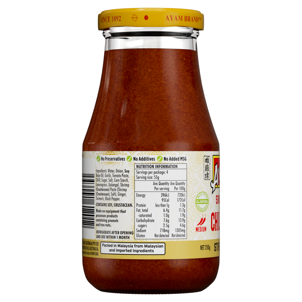 Ayam Singaporean Chili Crab 250g