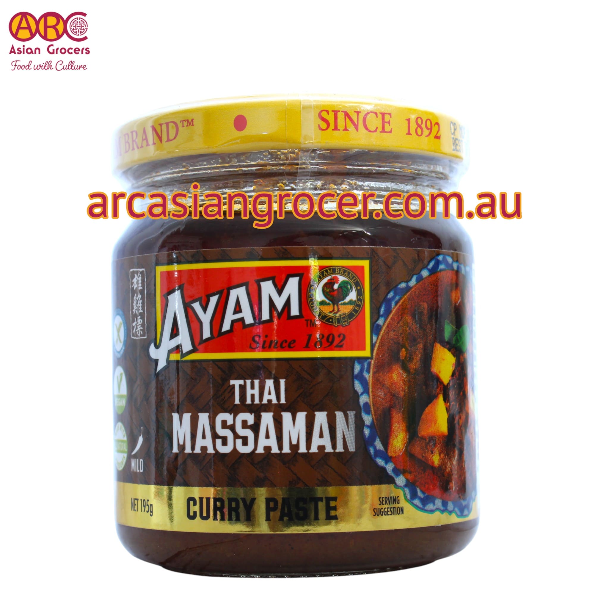 Ayam Thai Massaman Curry Paste 195g