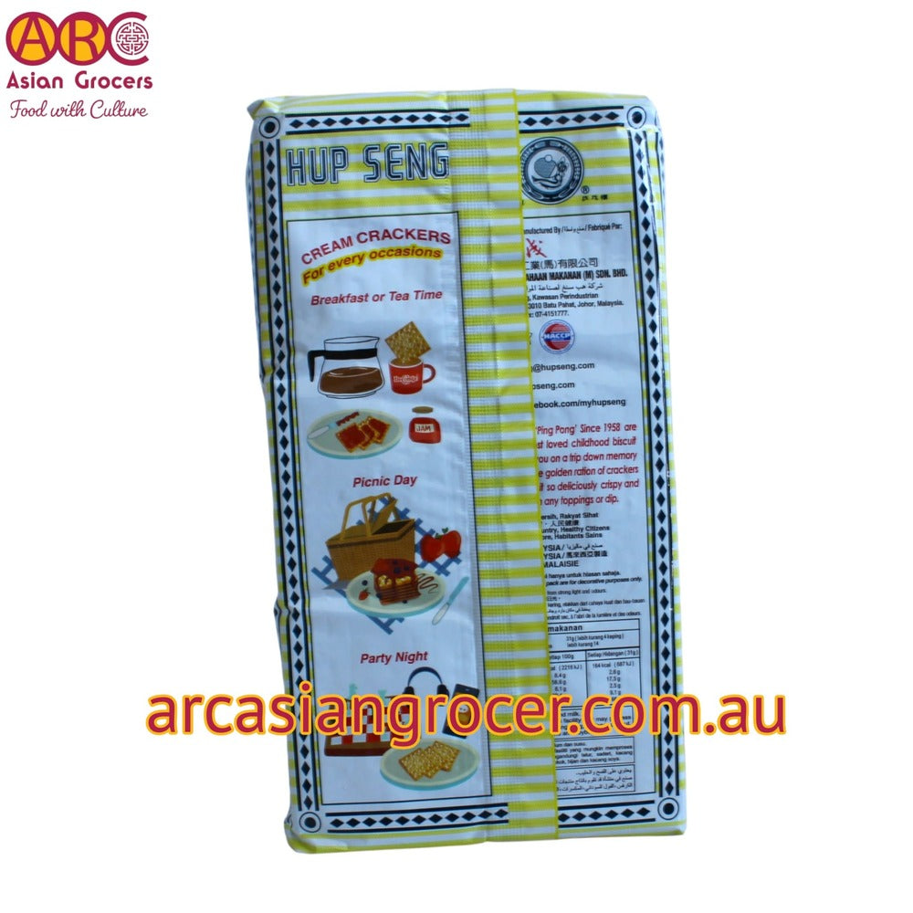 Hup Seng Cream Crackers 428g