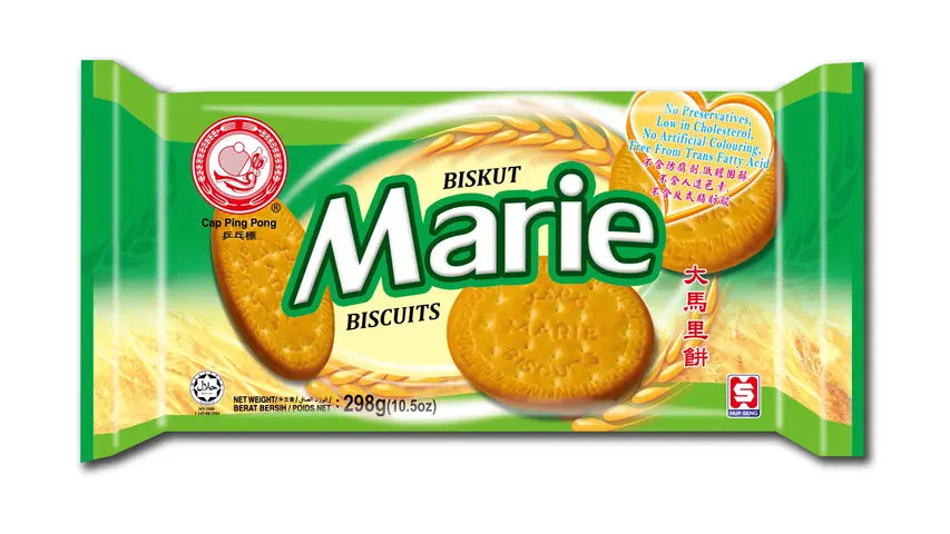 Cap Ping Pong Marie Biscuits 298g