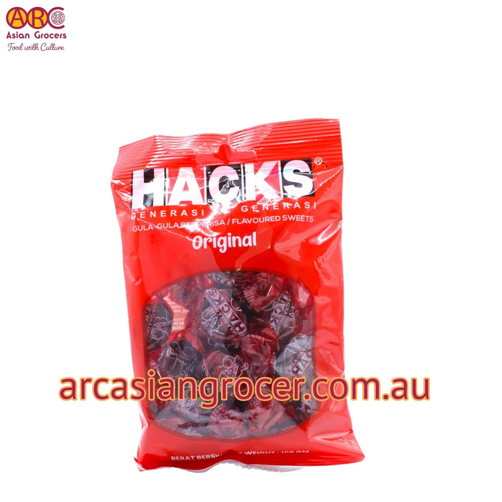 Hacks Gula Gula Original Flavour Candy 100g