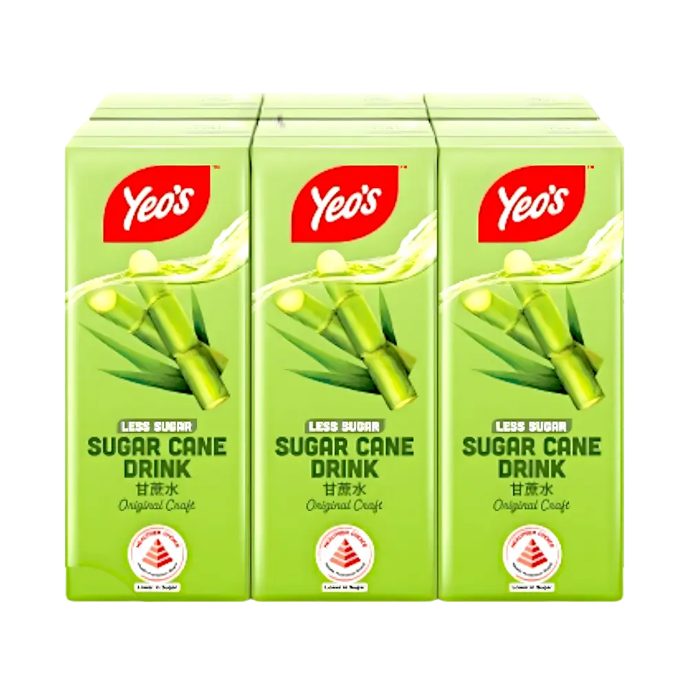 Yeo's Sugar Cane Drink 6*250ml