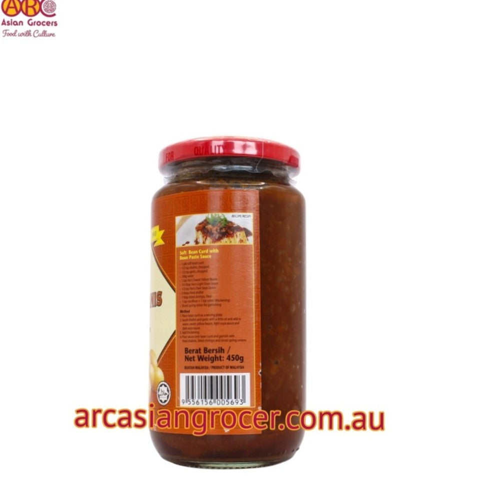 Yeo’s Taucu Manis Kacang Kuning Manis Sweet Yellow Beans Paste Minced 450g