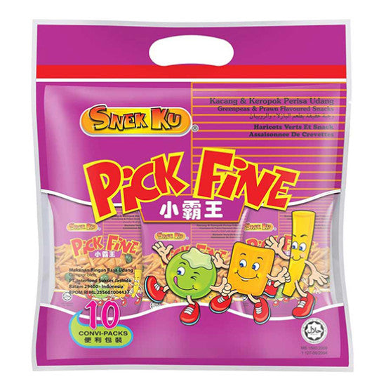 Snek Ku Pick Fine 3in1 Family Size 8P
