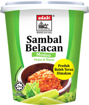 Adabi Sambal Belacan Modern Spicy & Sweet 200g (Best Before: 12-07-2027)