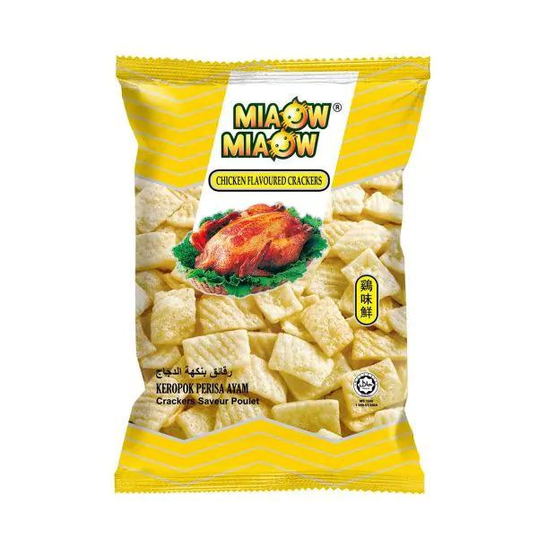 Miaow Miaow Chicken Flavoured Crackers 60g