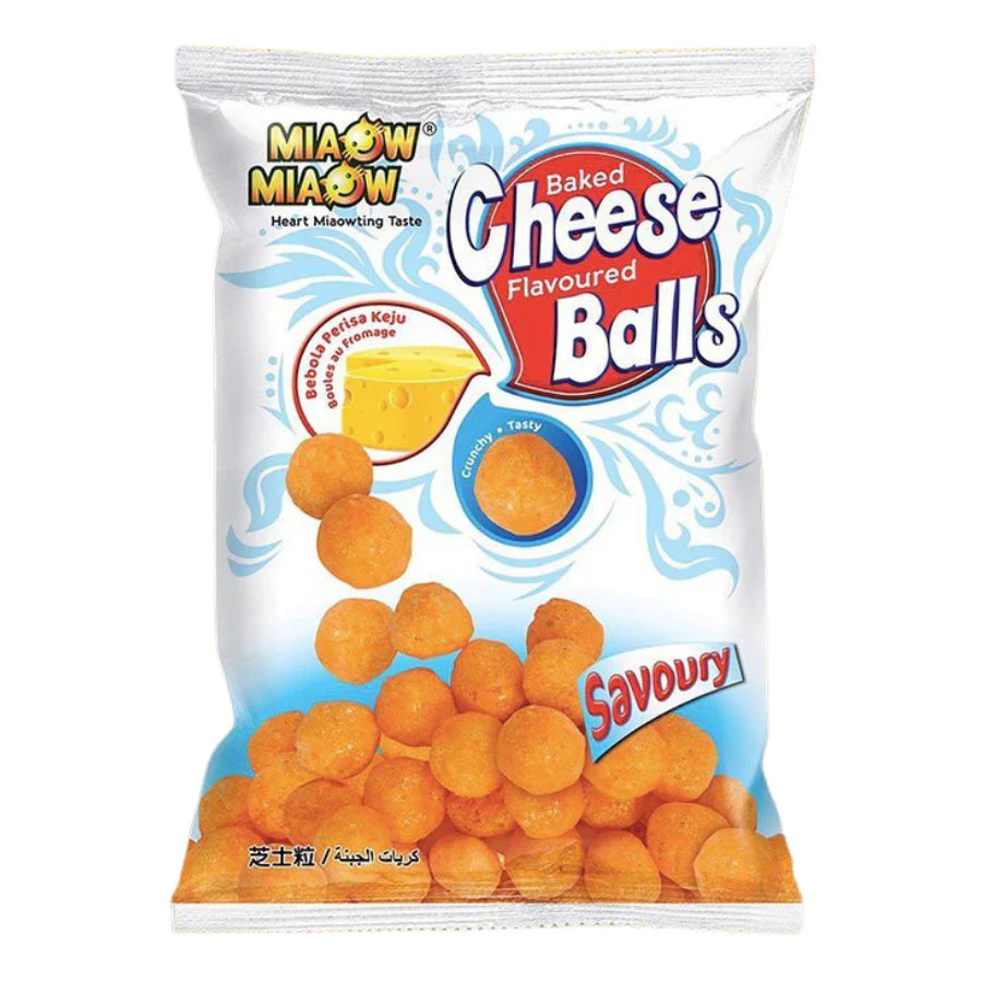 Miaow Miaow Cheese Flavoured Balls 45g