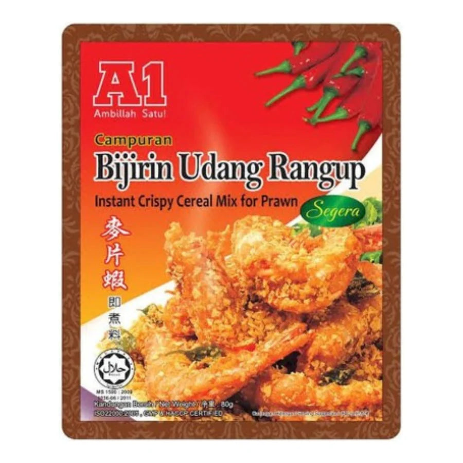 A1 Instant Crispy Cereal Mix For Prawn 80g