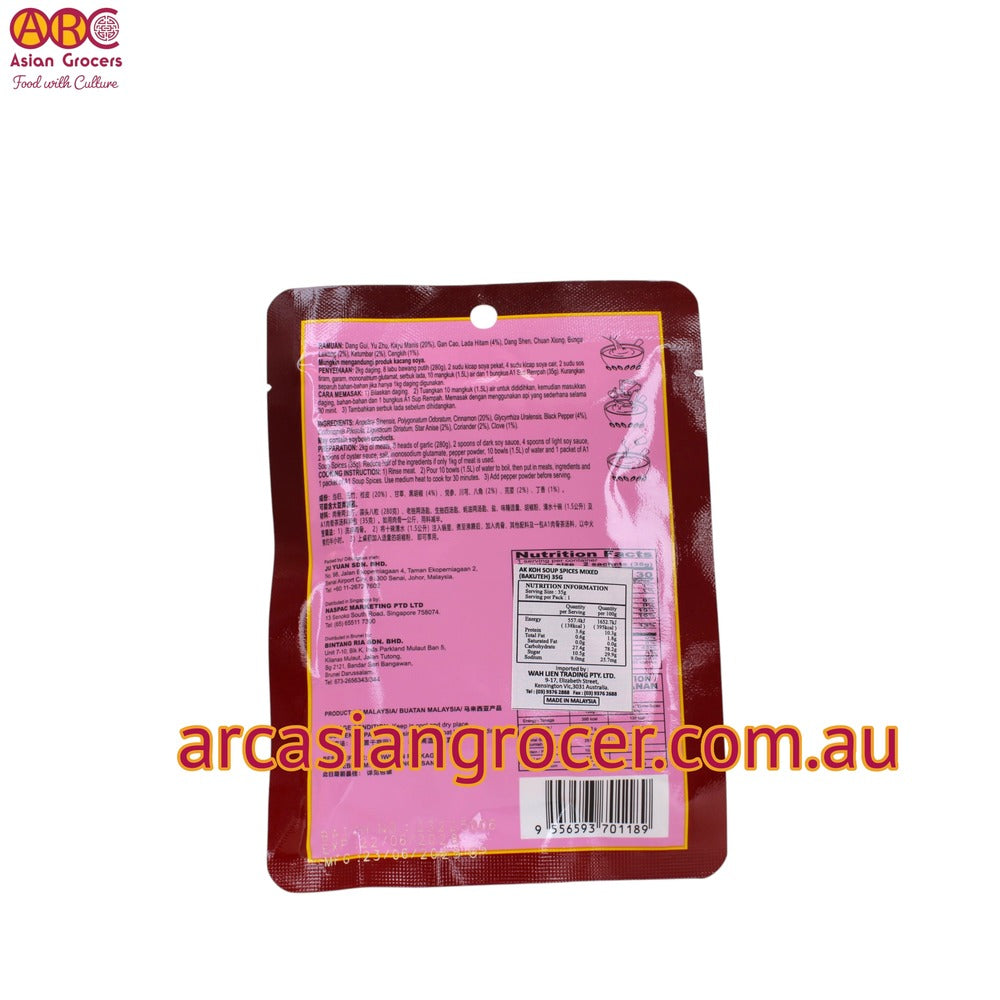 A1 Soup Spices (Sup Rempah) 35g
