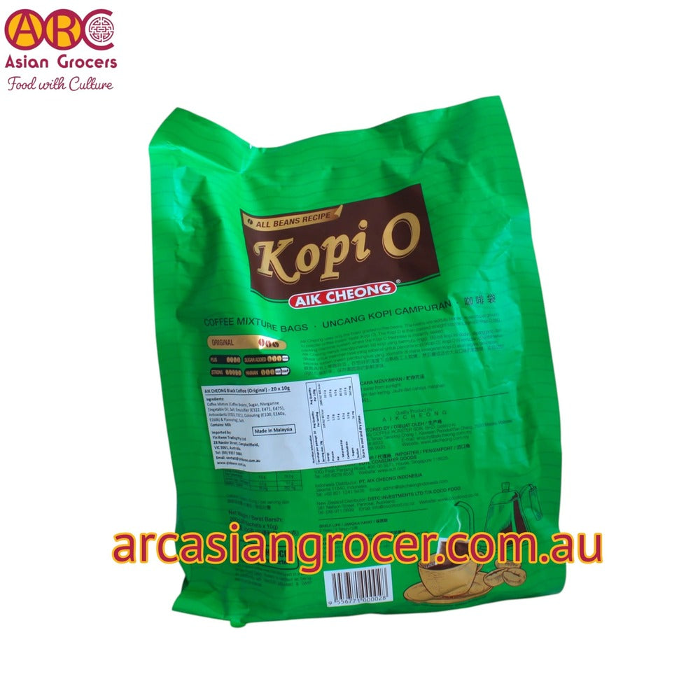 Aik Cheong Kopi O Coffee Bags Original 200g