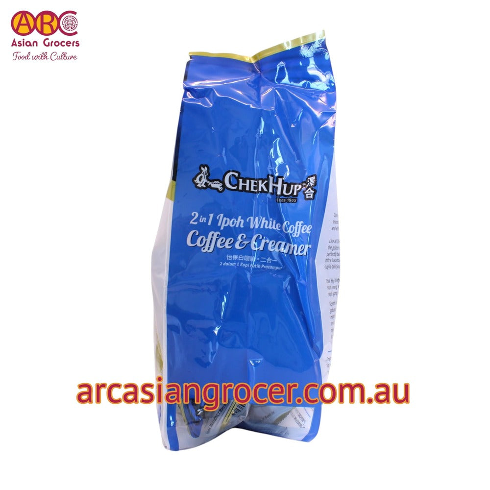 Chek Hup Ipoh White Coffee 2 in 1 With Non-dairy Creamer 12 Sachets