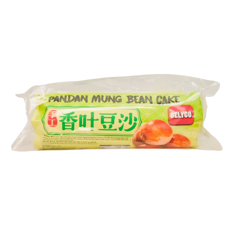 Delyco Pandan Flavour Mung Bean Cake 150g
