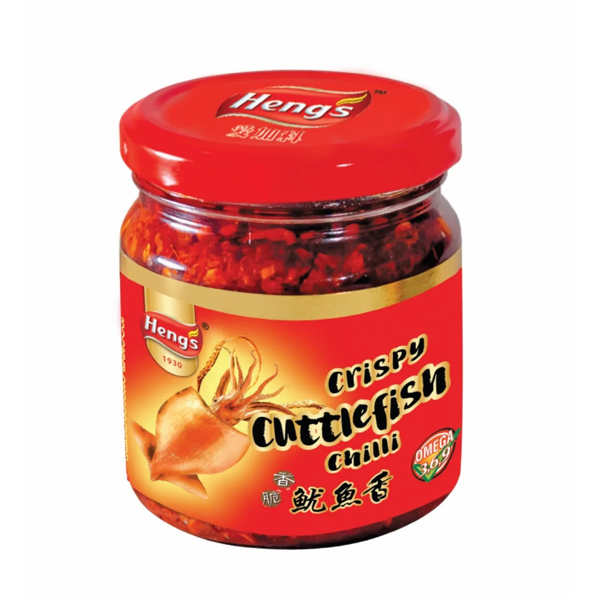 Heng's Crispy Cuttlefish Chilli Mix 180g