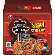 Nongshim Ramyun Stir-Fry Gourmet Spicy Noodles 131gx4