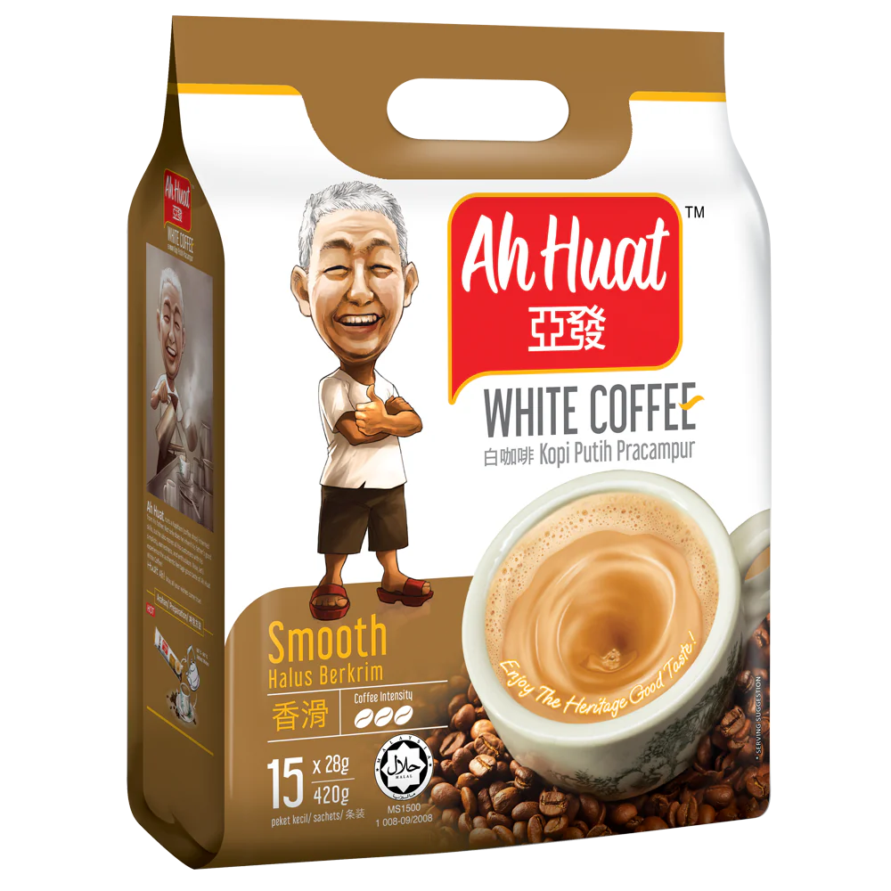 Ah Huat White Coffee Classic 30g X15 sachets