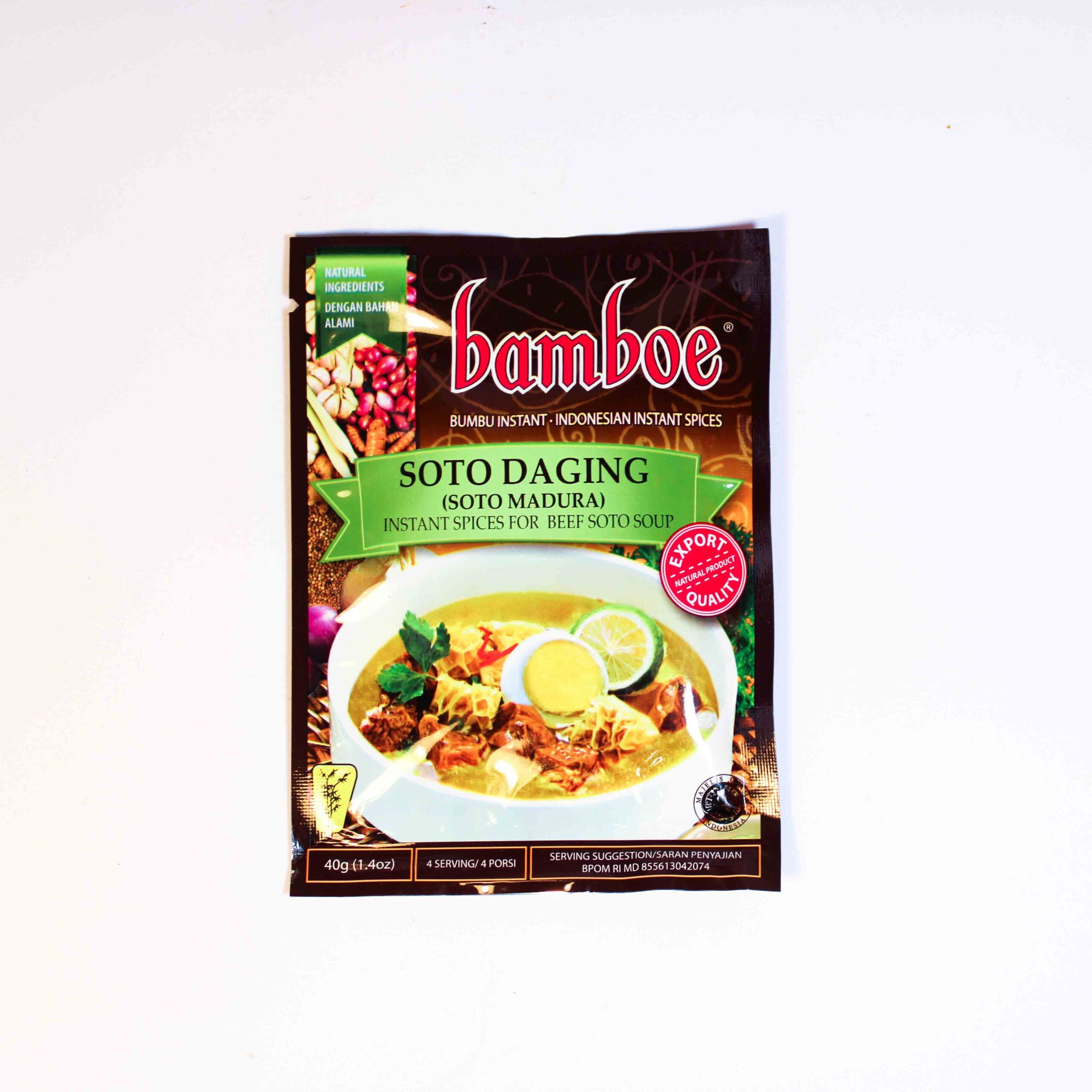 Bamboe Soto Daging (Soto Madura) 40g