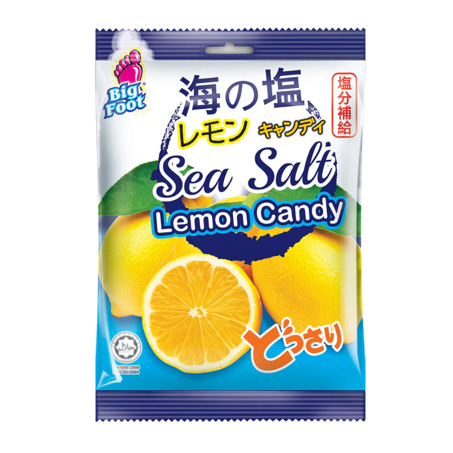 Big Foot Sea Salt Lemon Candy 150g