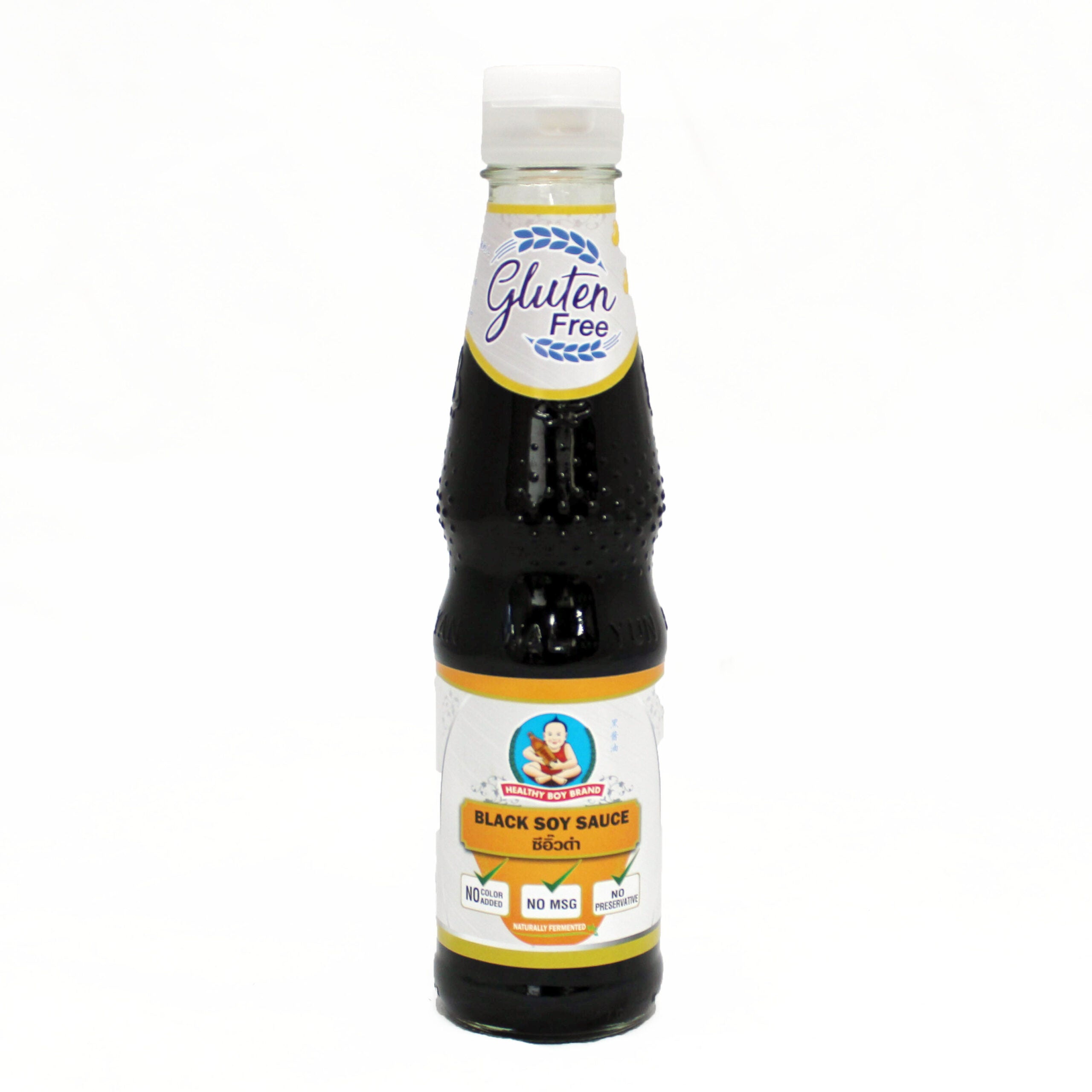 HEALTHY BOY BRAND BLACK SOY SAUCE 420G (GLUTEN FREE)