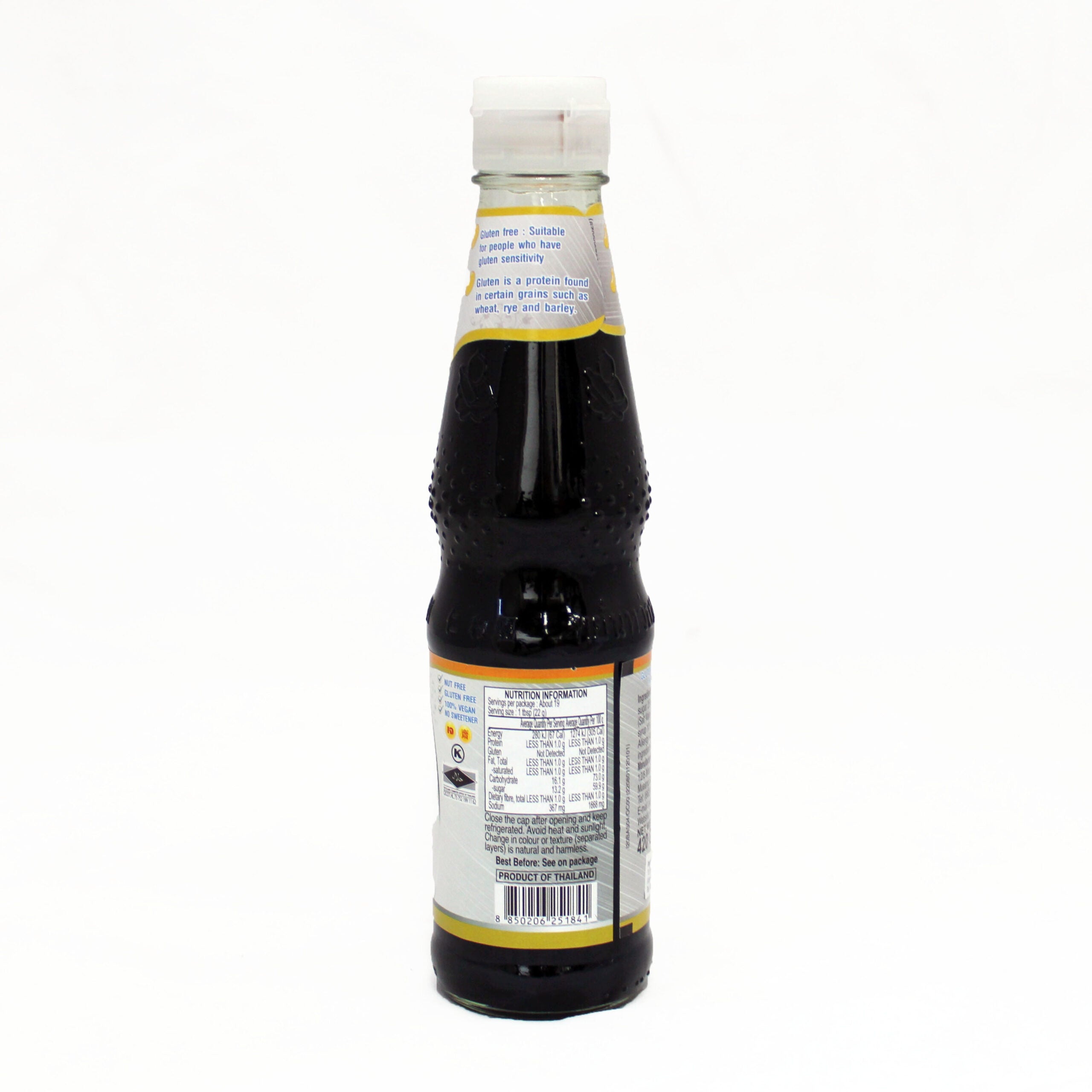 HEALTHY BOY BRAND BLACK SOY SAUCE 420G (GLUTEN FREE)