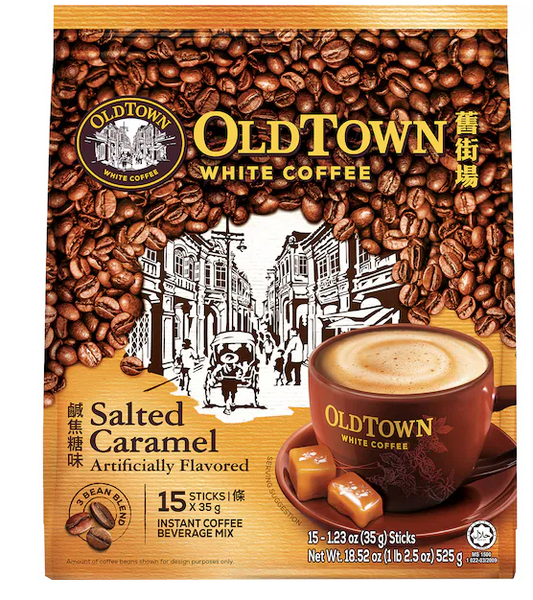 Oldtown White Coffee Salted Caramel Flavoured 35gX15 Sachet