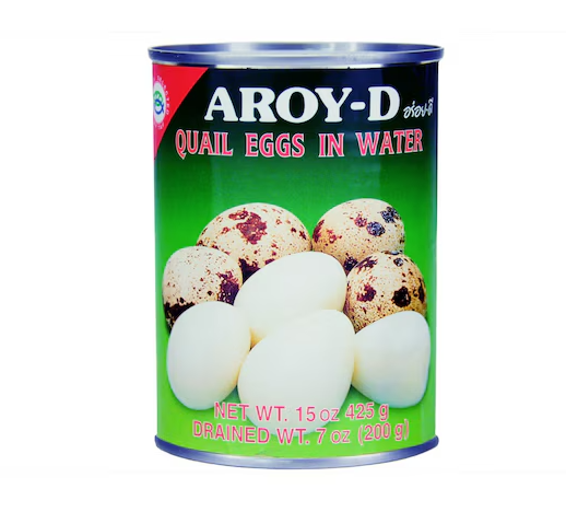 Aroy-D Quail Eggs In Water 425G