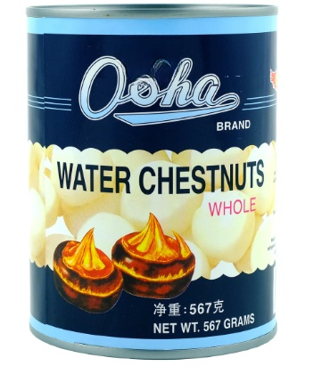 Osha Water Chestnuts Whole 567g