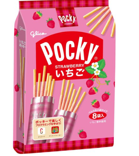 Glico Pocky Chocolate Biscuit Stick 8p