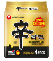 Nongshim Shin Ramyun Noodle Soup Spicy Chicken 4*120g