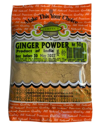 Perfect Fine Foods Ginger Powder 50g