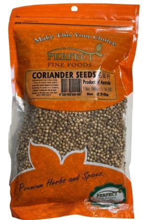 Perfect Fine Foods Coriander Seeds 250g