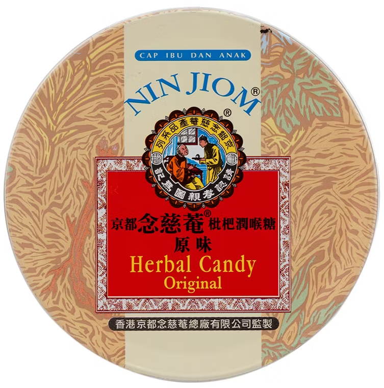 Nin Jiom Original Flavour Herbal Candy 60g
