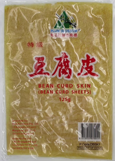 Plum Blossom Bean Curd Sheets 125g