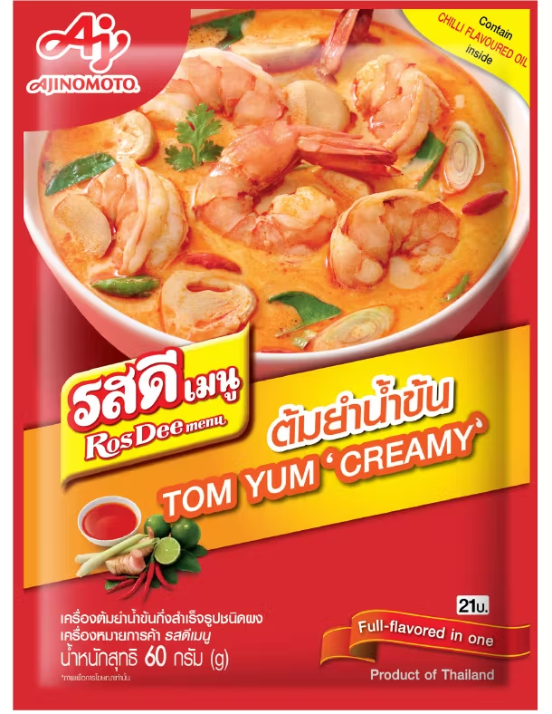 Ajinomoto Ros Dee Tom Yum "Cream" Powder 60g