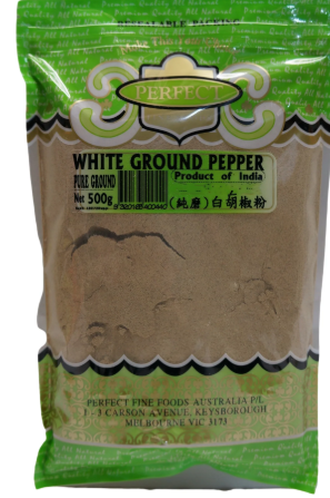 Perfect Fine Foods White Ground Pepper 500g