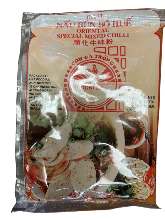 Rooster Oriental Special Mixed Chilli - Gia Vi Nau Bun Bo Hue 56.7g