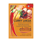 Chilliz Curry Laksa Paste 200G