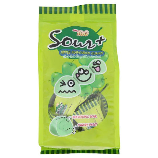 Lot 100 Sour Apple Gummy 100G