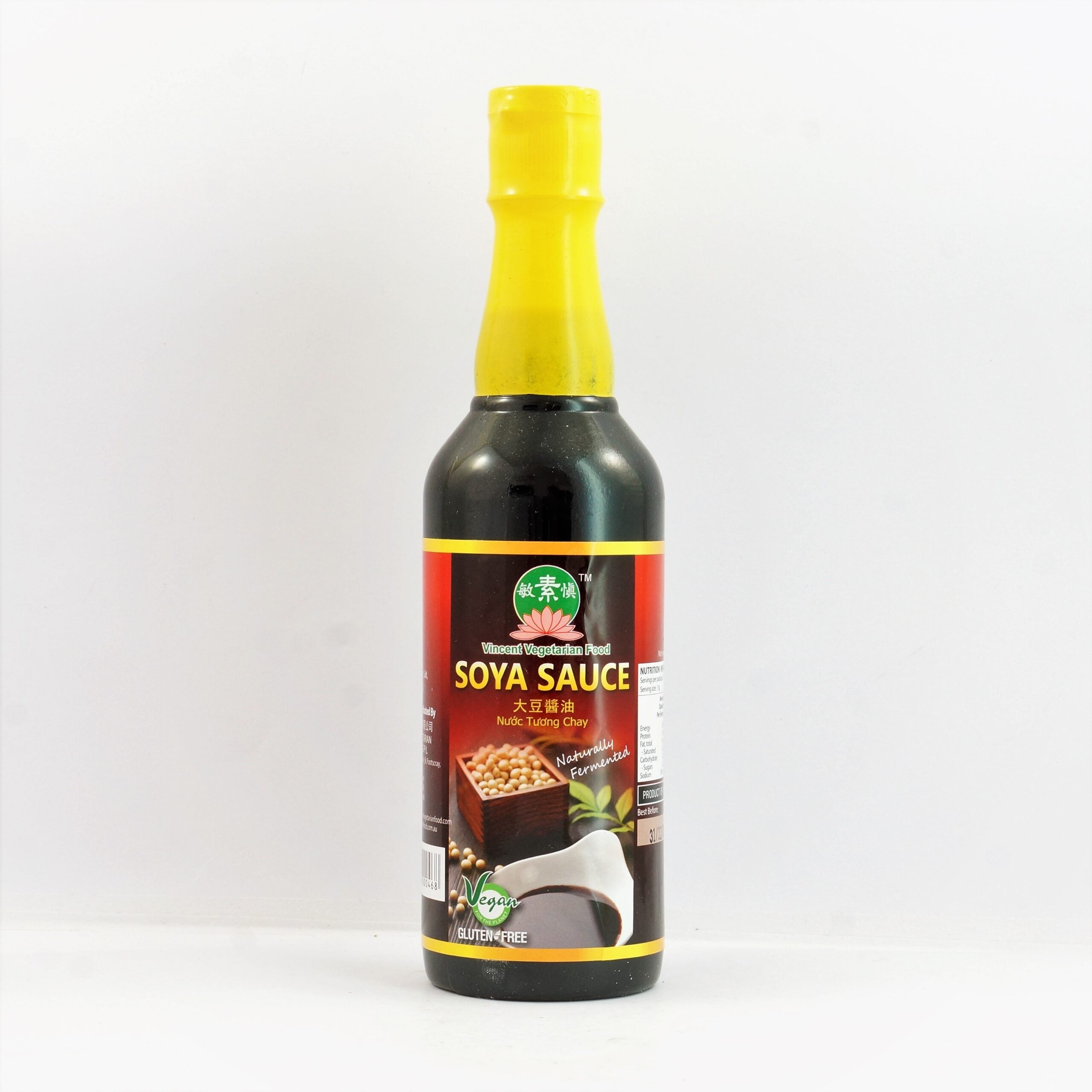 Vincent Vegetarian Food Soya Sauce 500ML