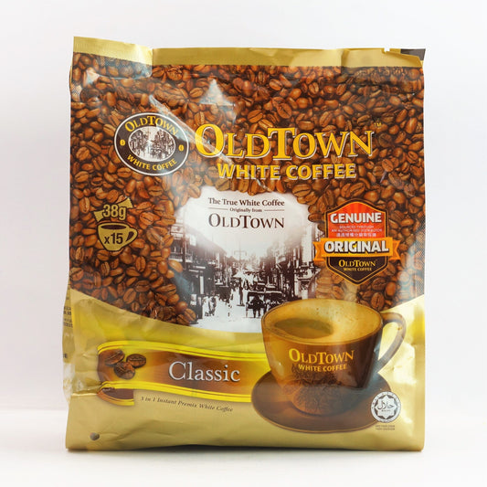 Old Town 3 in 1 Classic White Coffee (15 Sachets) 525G