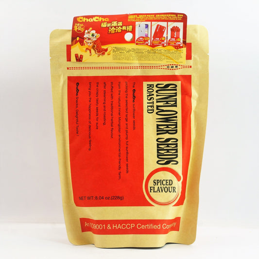 Chacheer Roasted Sunflower Seeds Spiced 228g