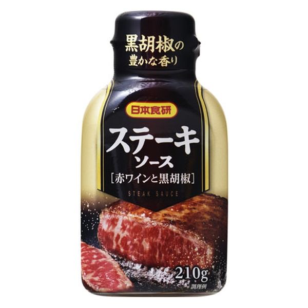 Nihon Shokuken Steak Sauce Black Pepper 210gS
