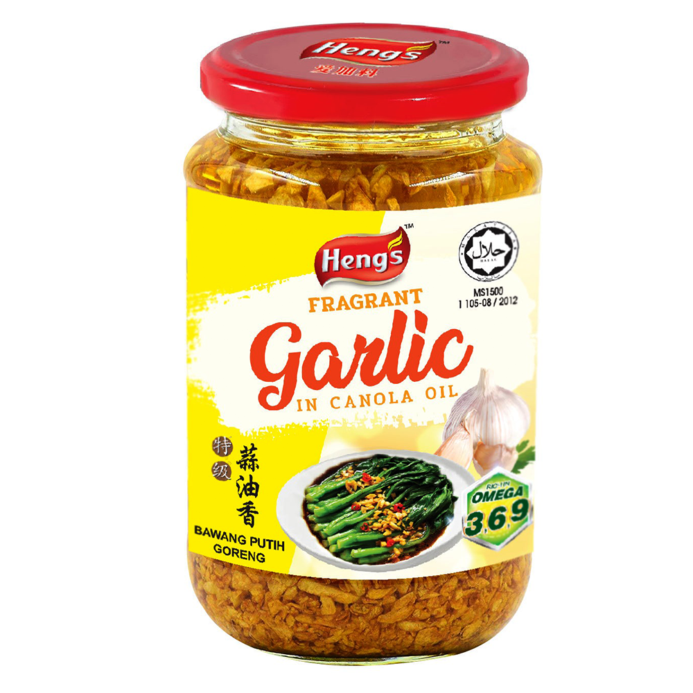 Heng's Garlic In Canola Oil 300g