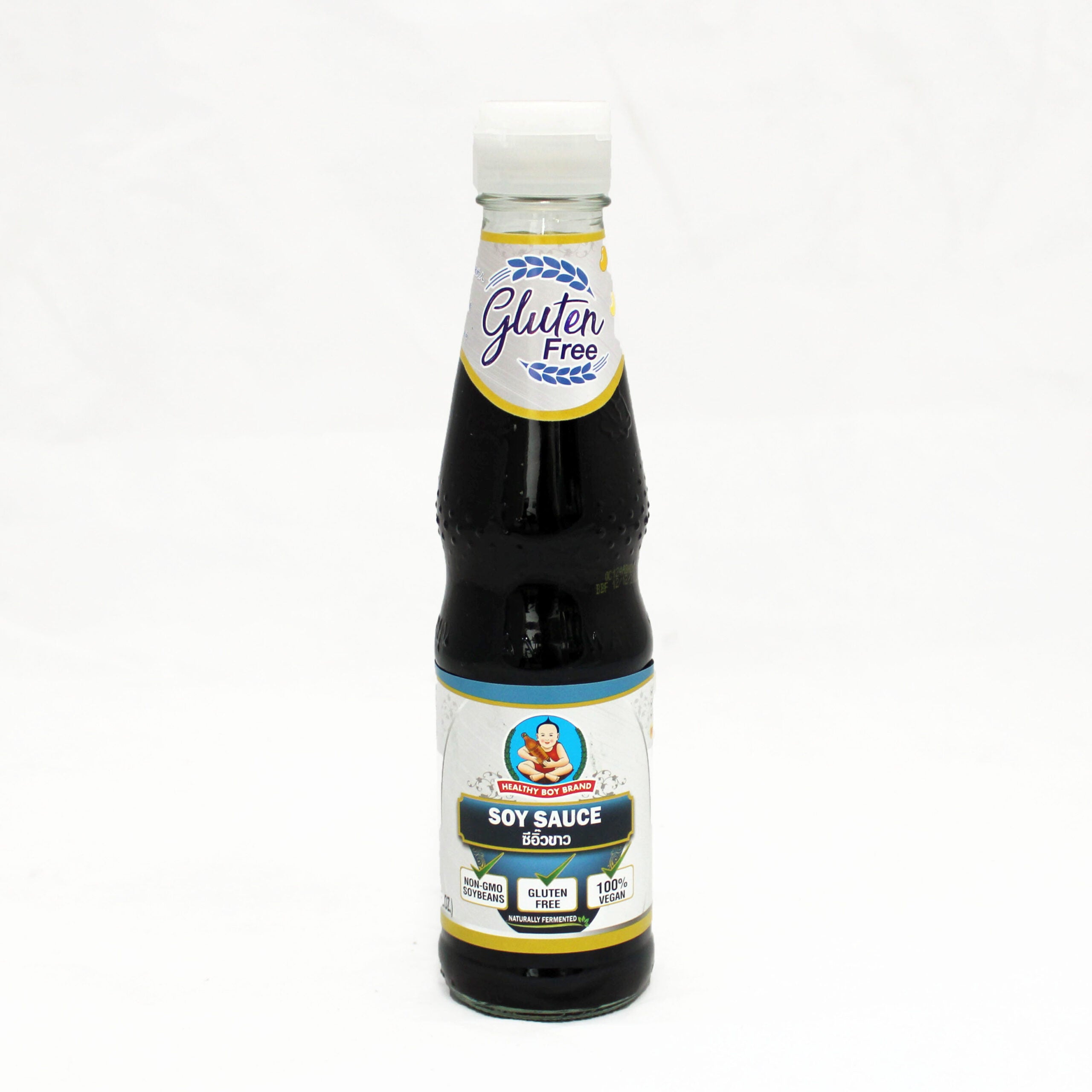 HEALTHY BOY BRAND SOY SAUCE 300ML (GLUTEN FREE/VEGAN FRIENDLY)