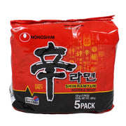 Nongshim Shin Ramyun Noodle 5 Pack