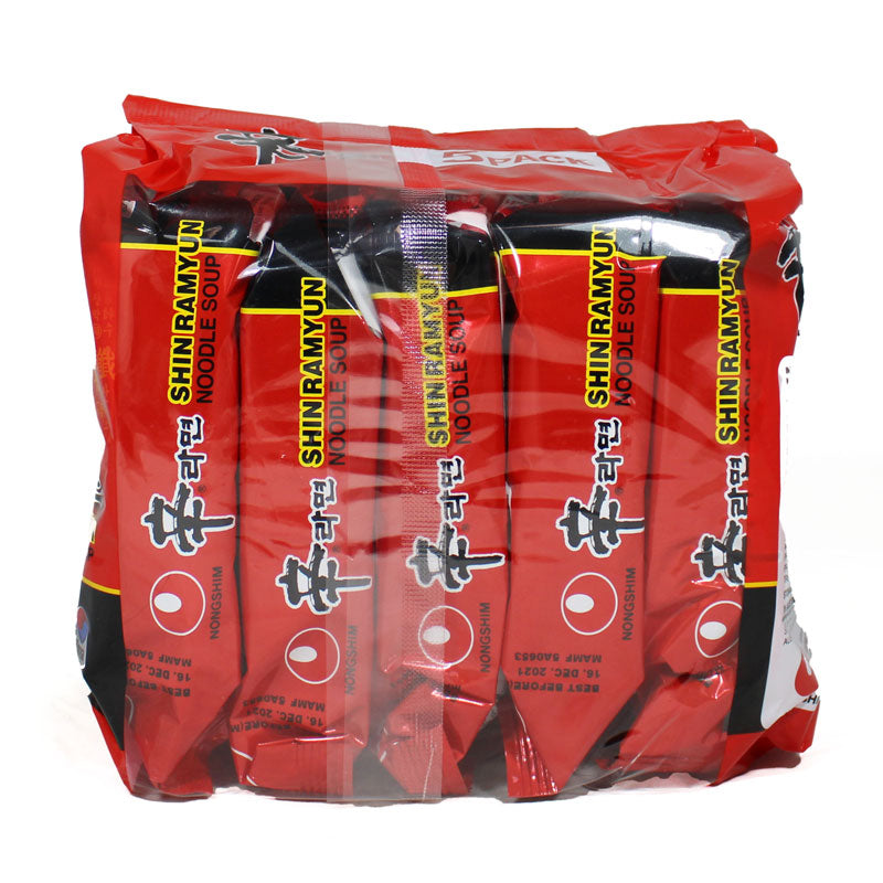 Nongshim Shin Ramyun Noodle 5 Pack