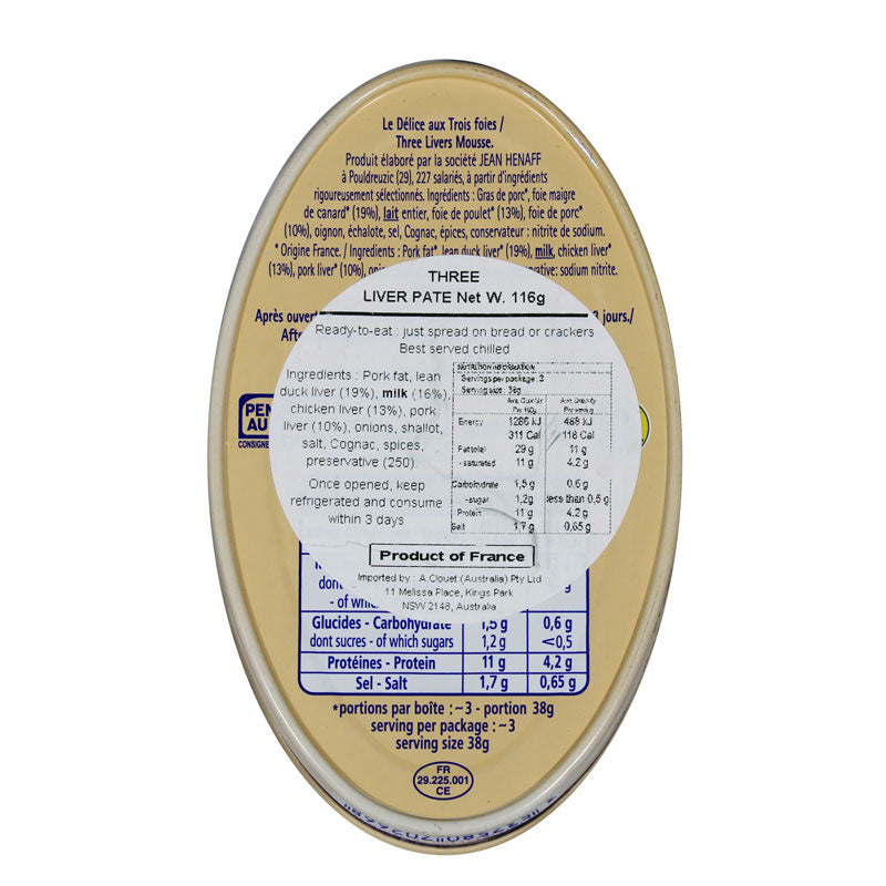 Henaf Liver Pate 116g