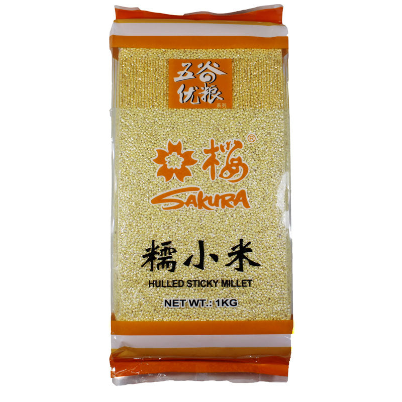 SAKURA HULLED STICKY MILLET 1KG