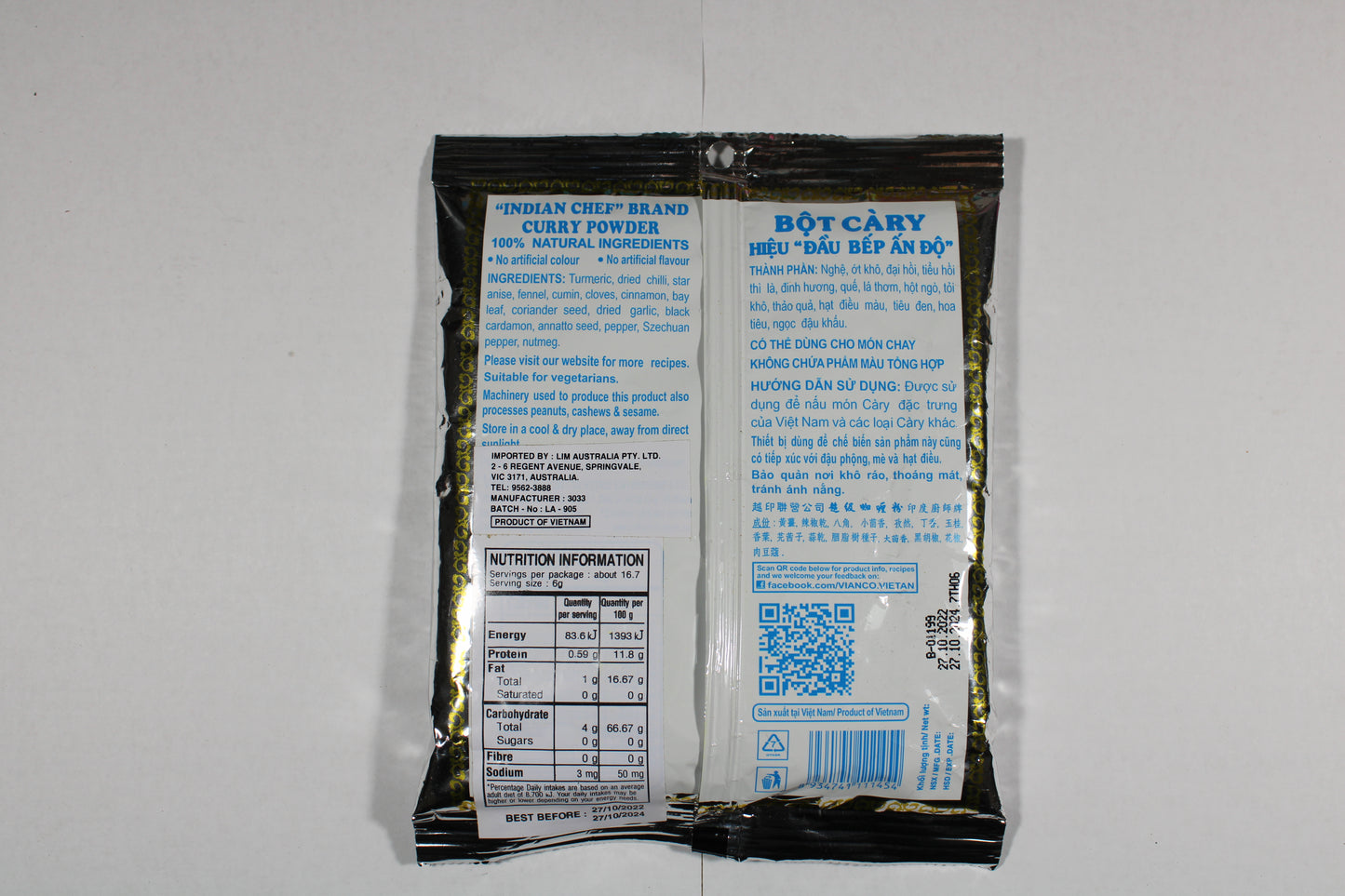 VIANCO CURRY POWDER 100G