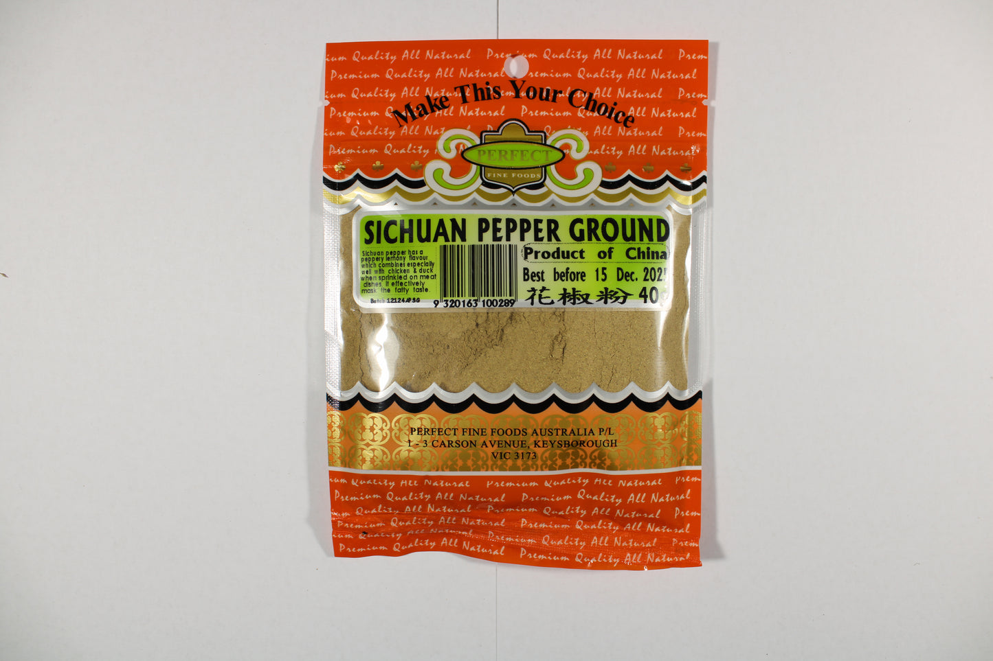 Perfect Fine Foods Sichuan Pepper Ground 40g